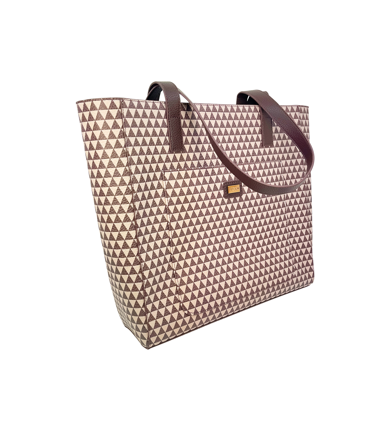 ALLY TOTE BAG TRIP BROWN
