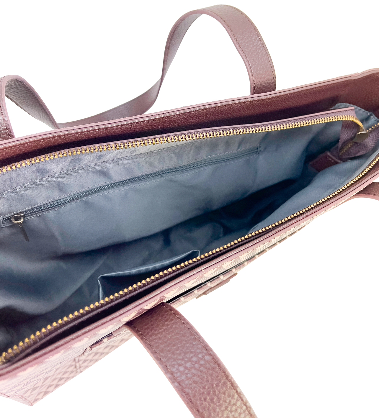 ALLY TOTE BAG TRIP BROWN