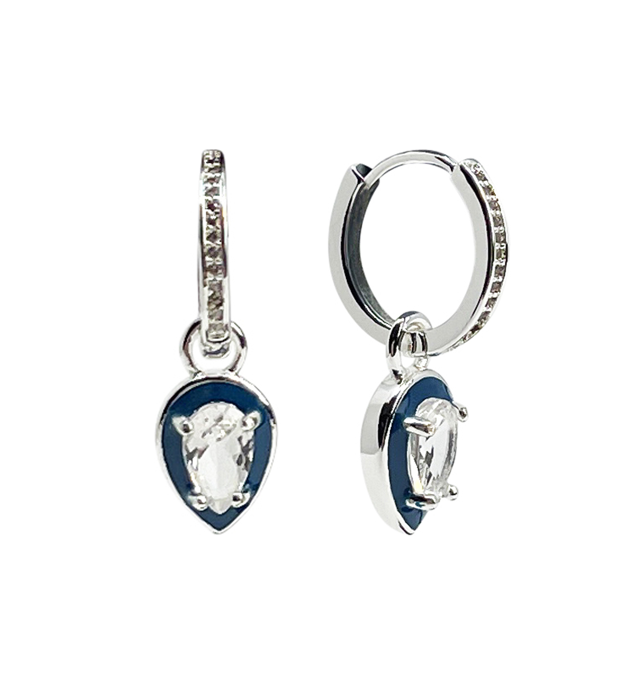ENYA DROP SILVERY BLUE
