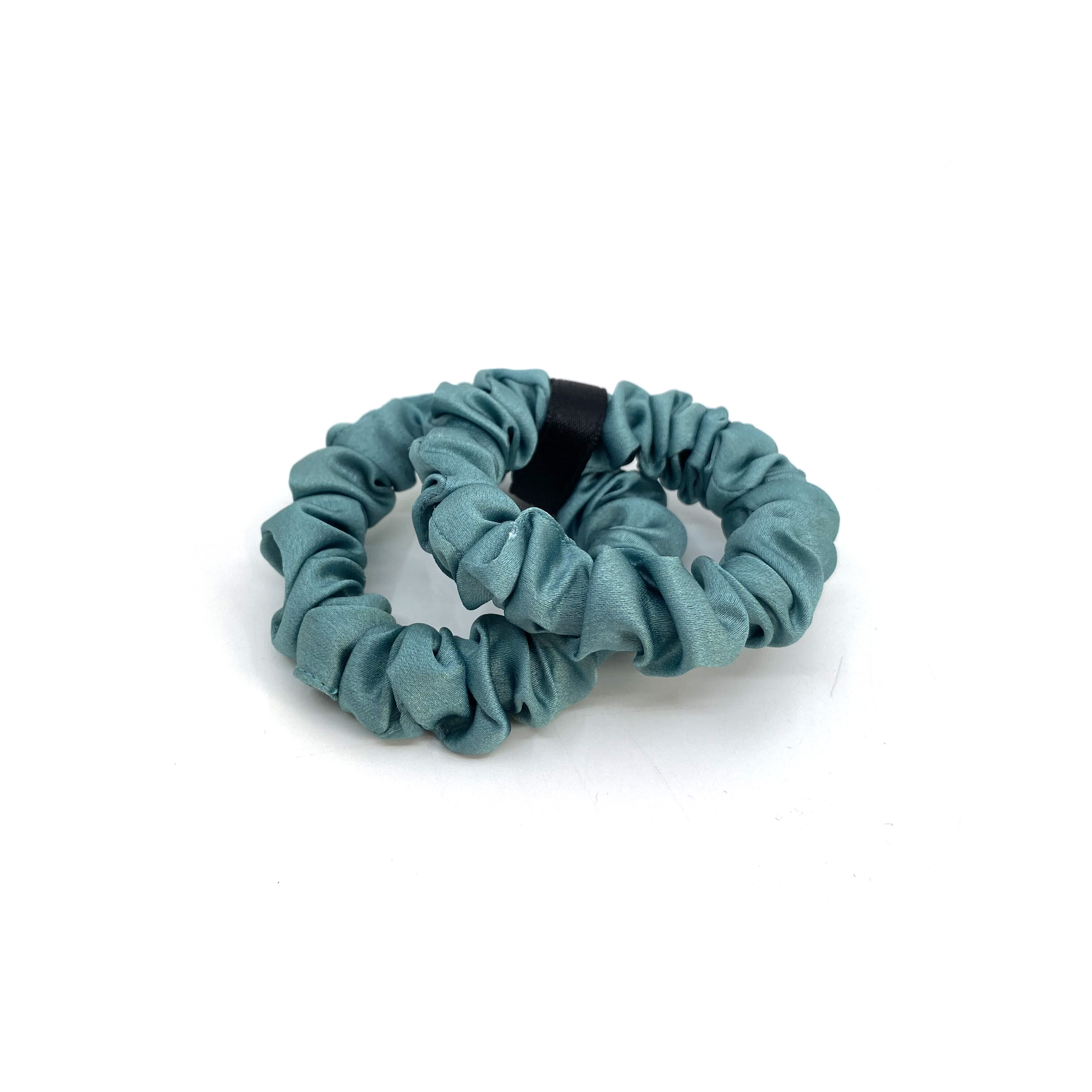 DELIZE DE LUXE SCRUNSCHIE GREEN 2 PCS - 2