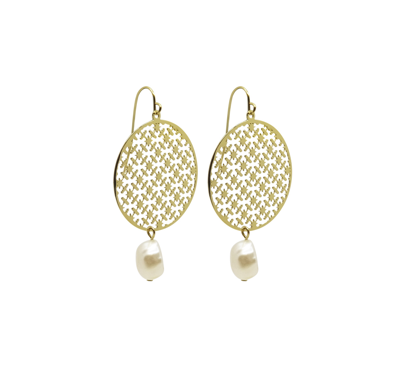 SYMBAL EARRING GOLD