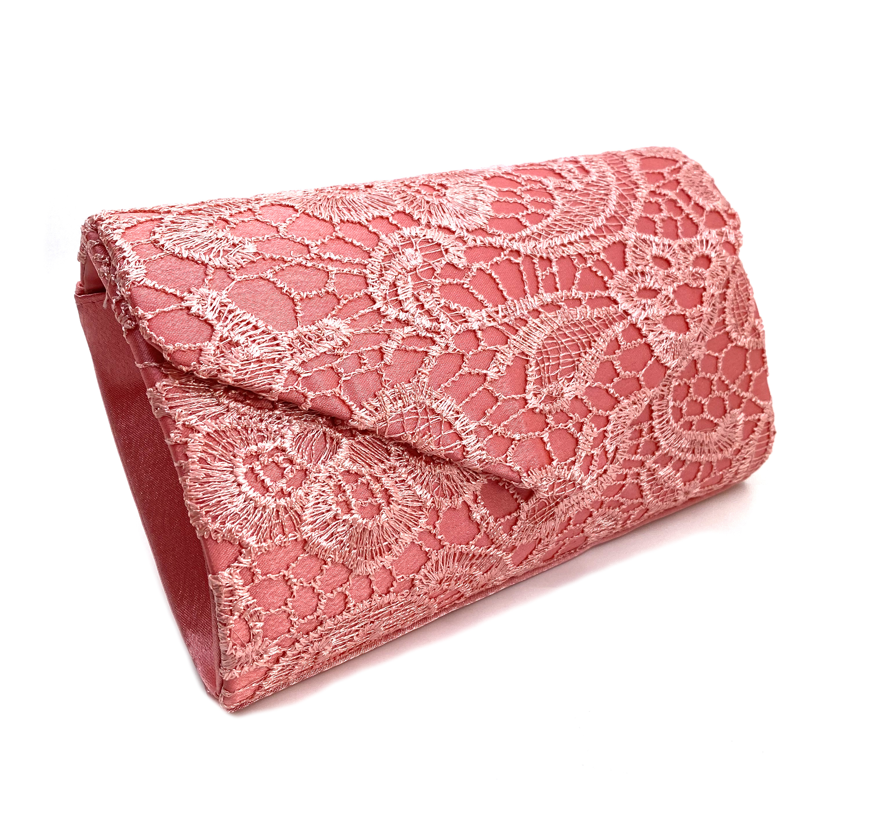 LAILA LACE CLUTCH PINK