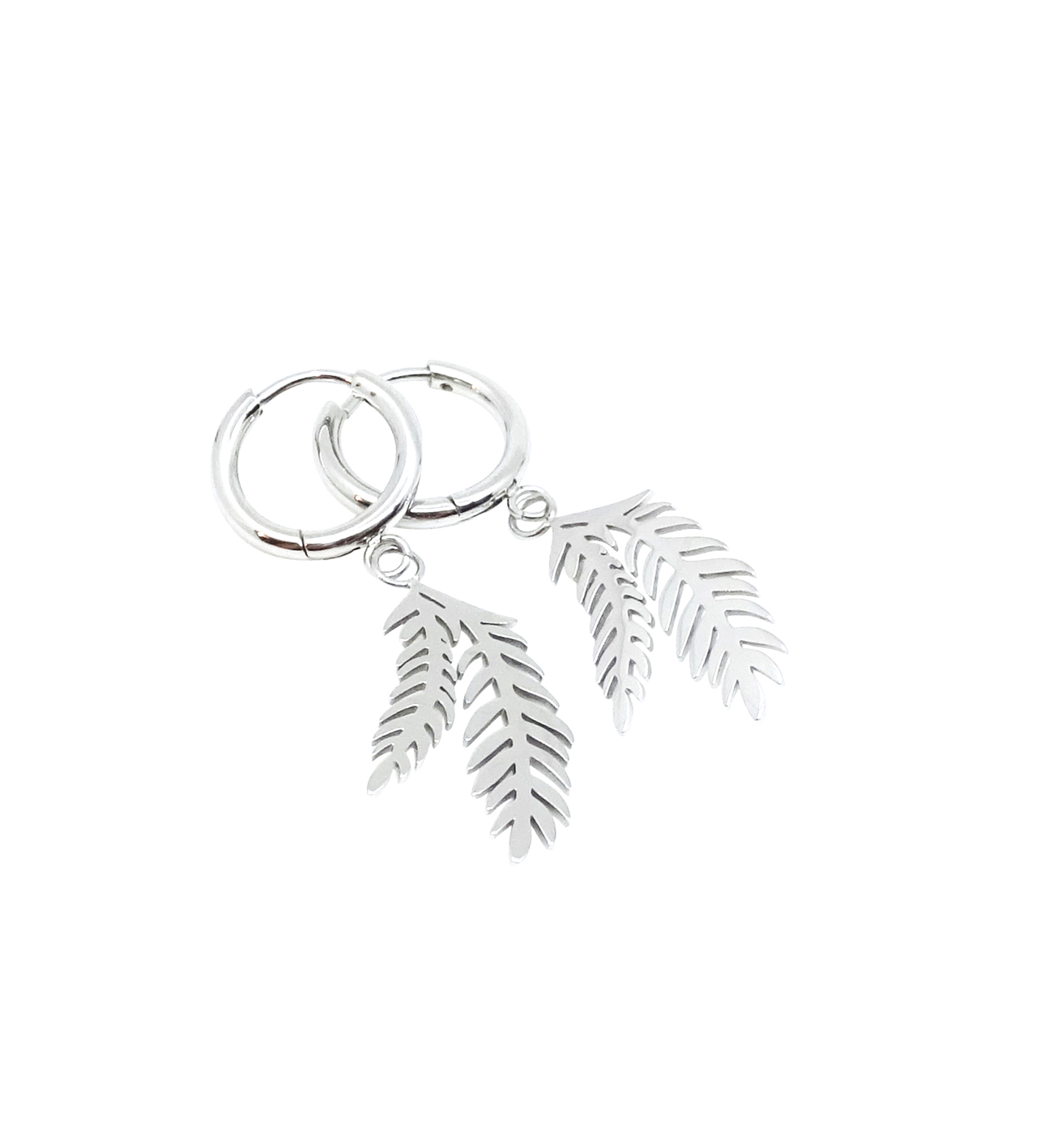 COCOA EARRING SILVER - 2