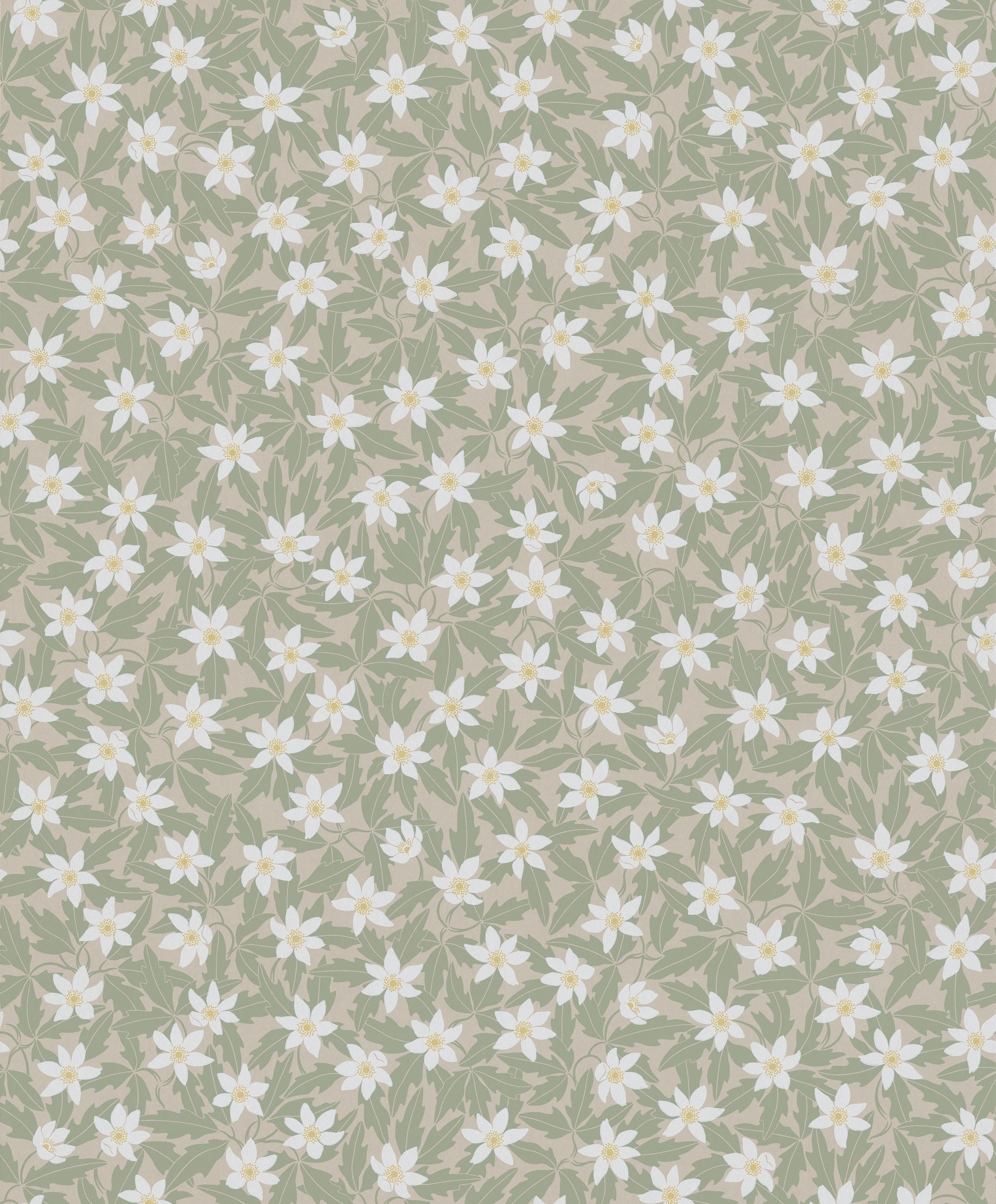 Design TAPETVERK 1:2 Tapet Vitsippa - 3