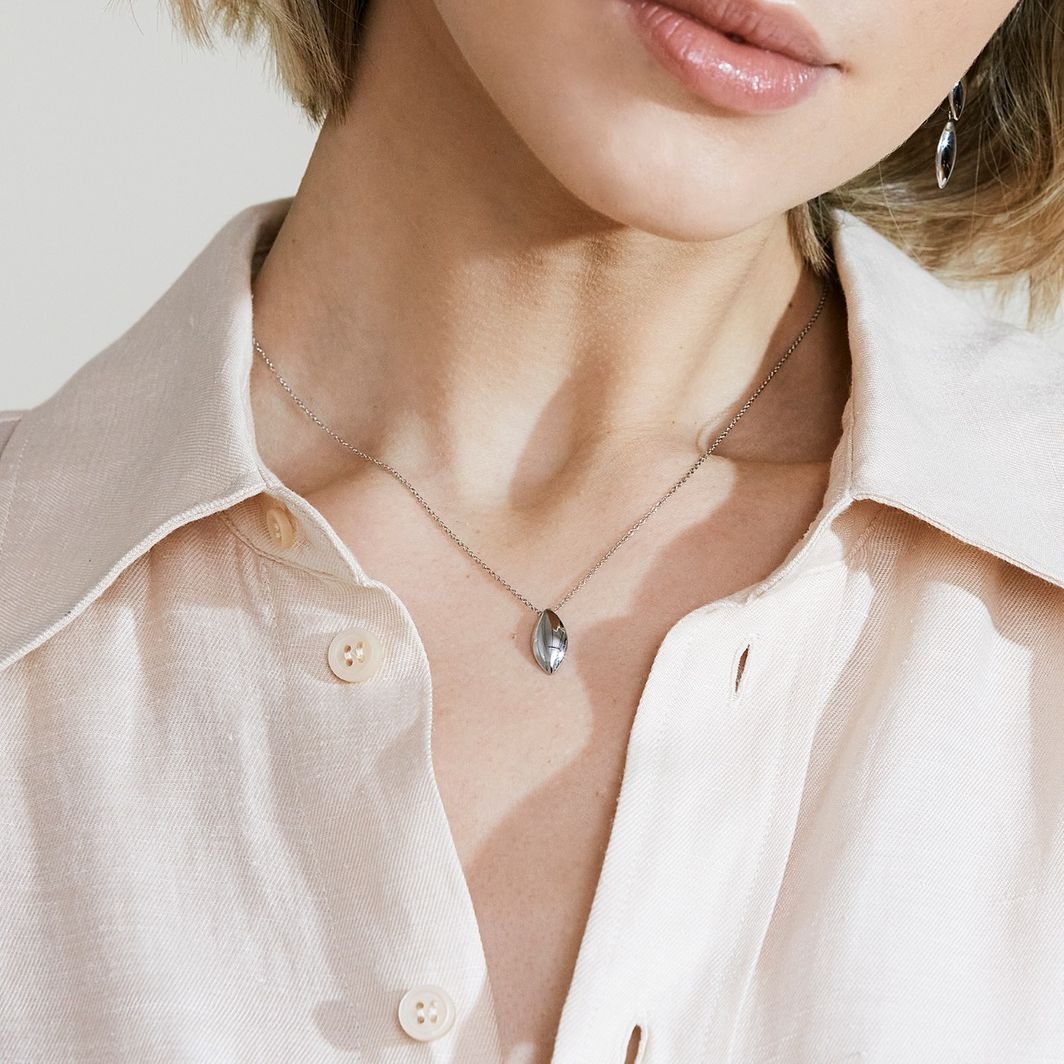 Callisia Necklace S Steel - Edblad