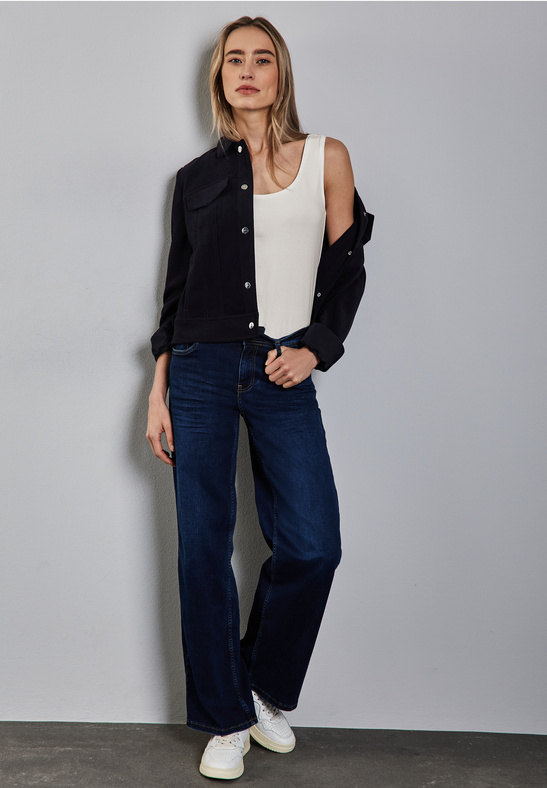 QR Anni Basic Top - White - Street One - 3