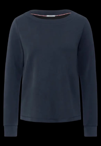 Modal Sweatshirt - Stl. Cecil Oliv L - - Casa