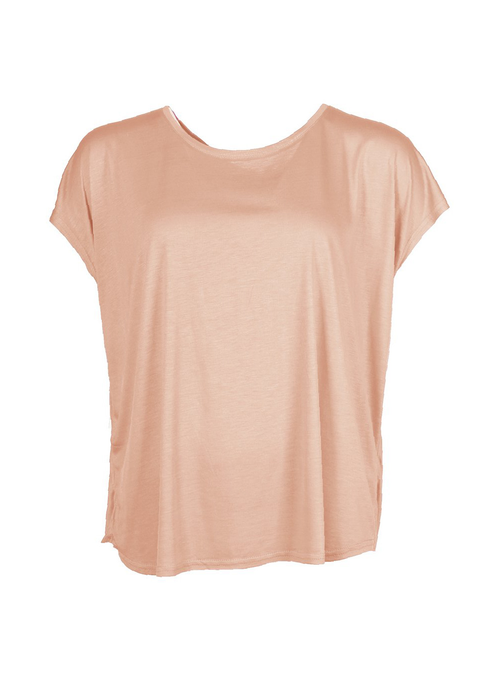 Nugga Viscose T-shirt - Soft Rose - Isay