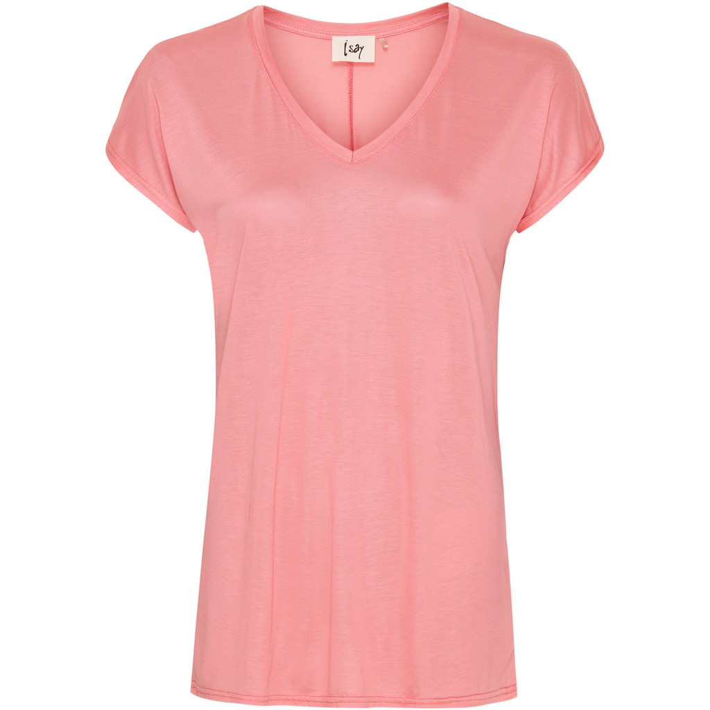 Nugga V-Neck T-Shirt - Autumn Rose - Isay