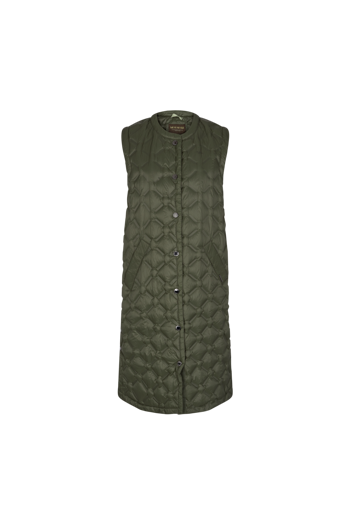Elvina Quilted Down Waistcoat - Mos Mosh