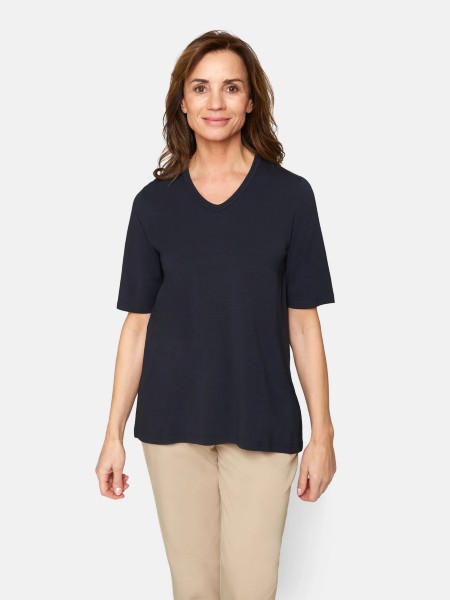 T-shirt A-shape - Vit - Signature