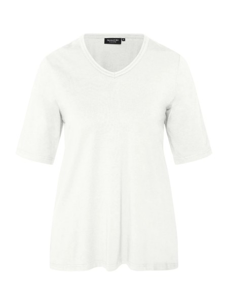 T-shirt A-shape - Vit - Signature