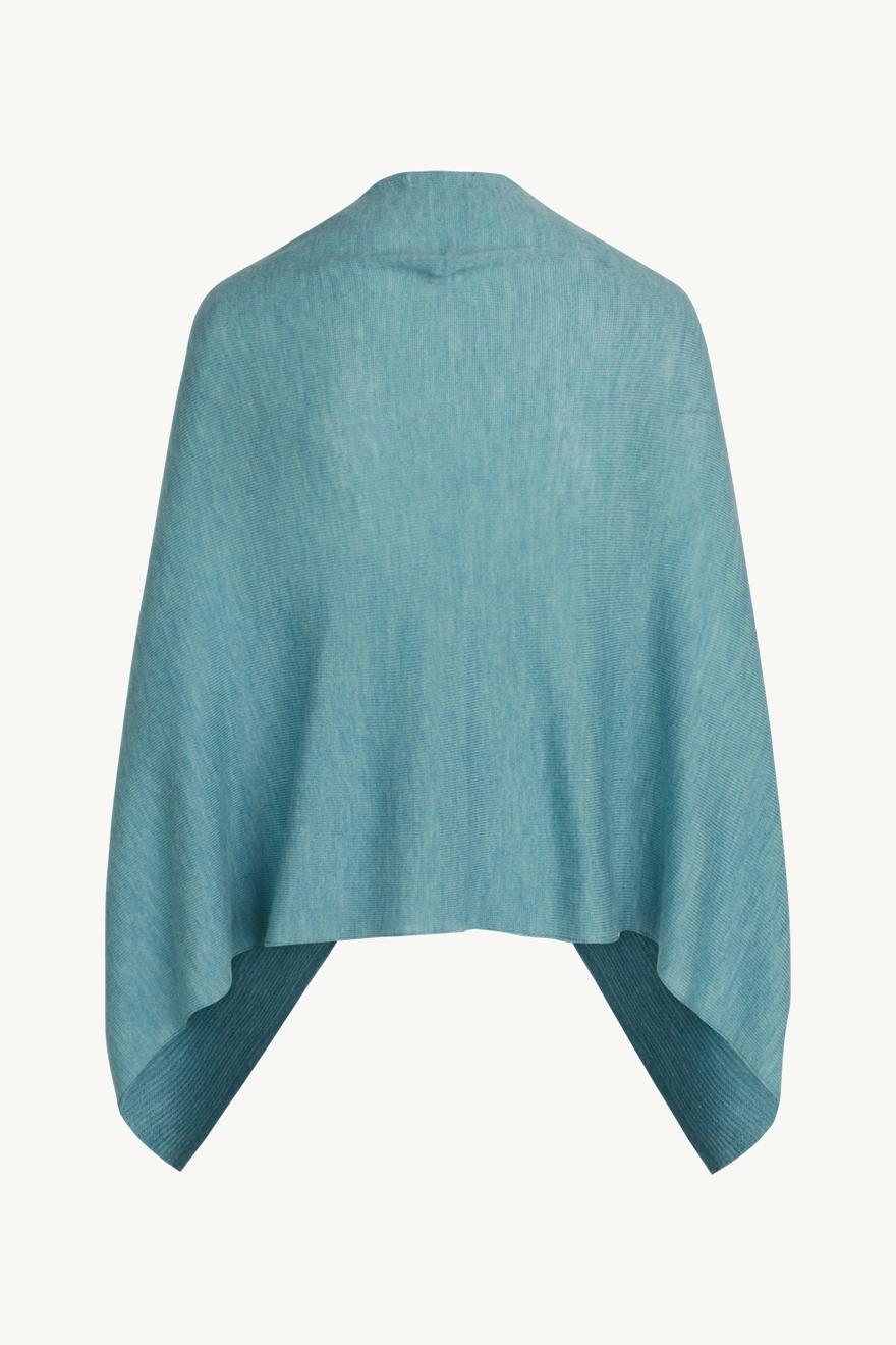 CWPaige Poncho - Peacock - Claire 