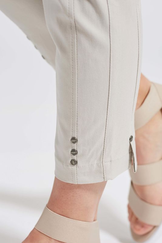 Rose Regular Trousers - Grey Sand (ca 67 cm) - LauRie - 3