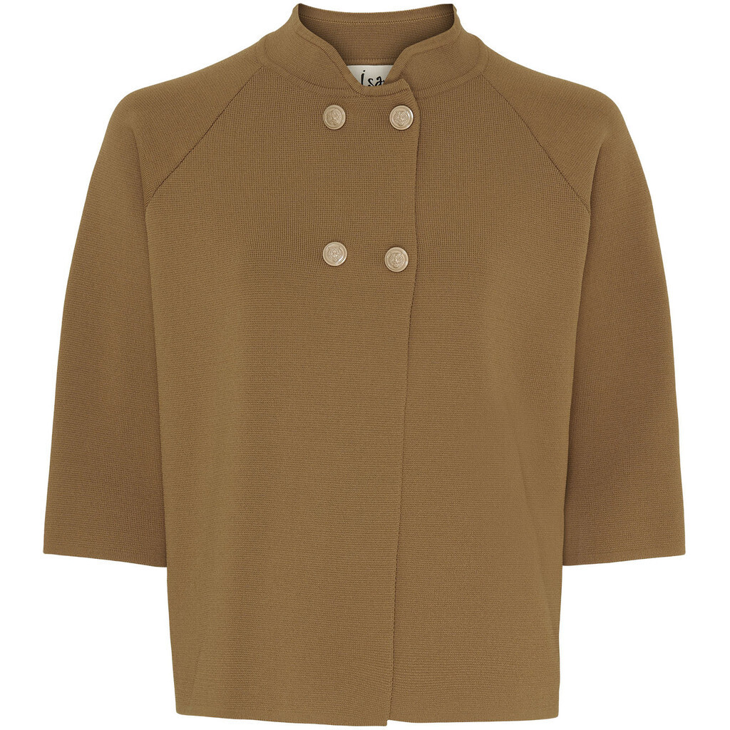 Jena Poncho Blouse - Camel - Isay