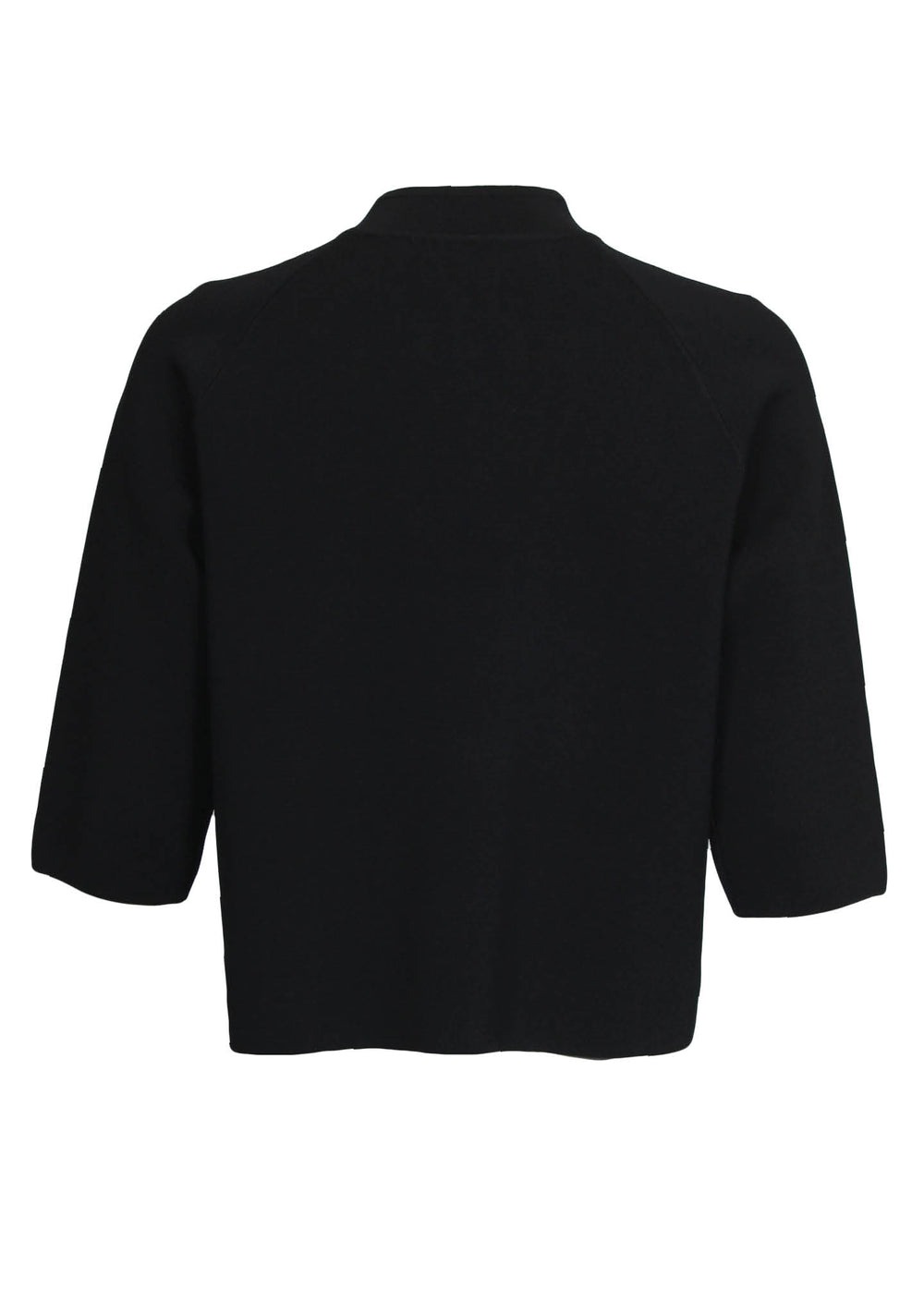 Jena Poncho Blouse - Black - Isay - 4