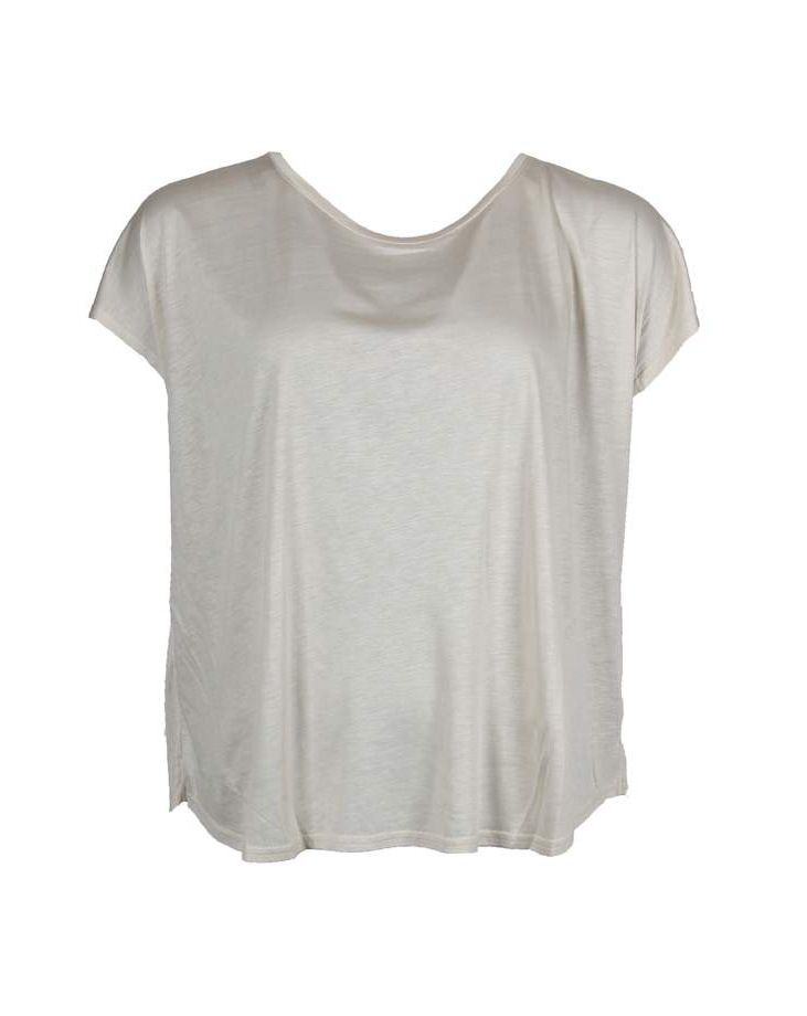 Nugga Viscose T-shirt - Broken White - Isay