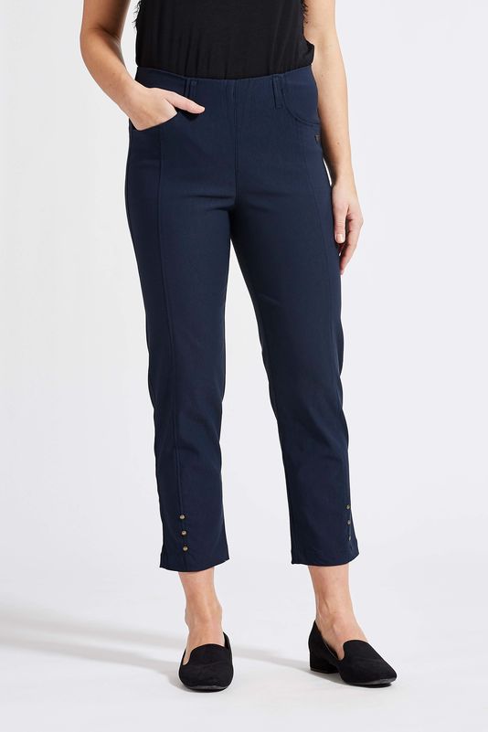 Rose Regular Trousers - Navy (ca 67 cm ) - LauRie