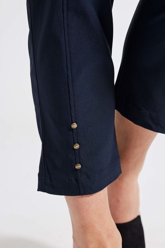Rose Regular Trousers - Navy (ca 67 cm ) - LauRie - 3