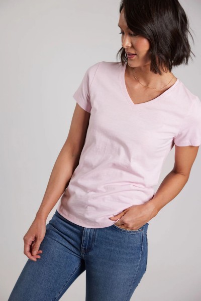 Classic Tee - Soft Pink - Sebago