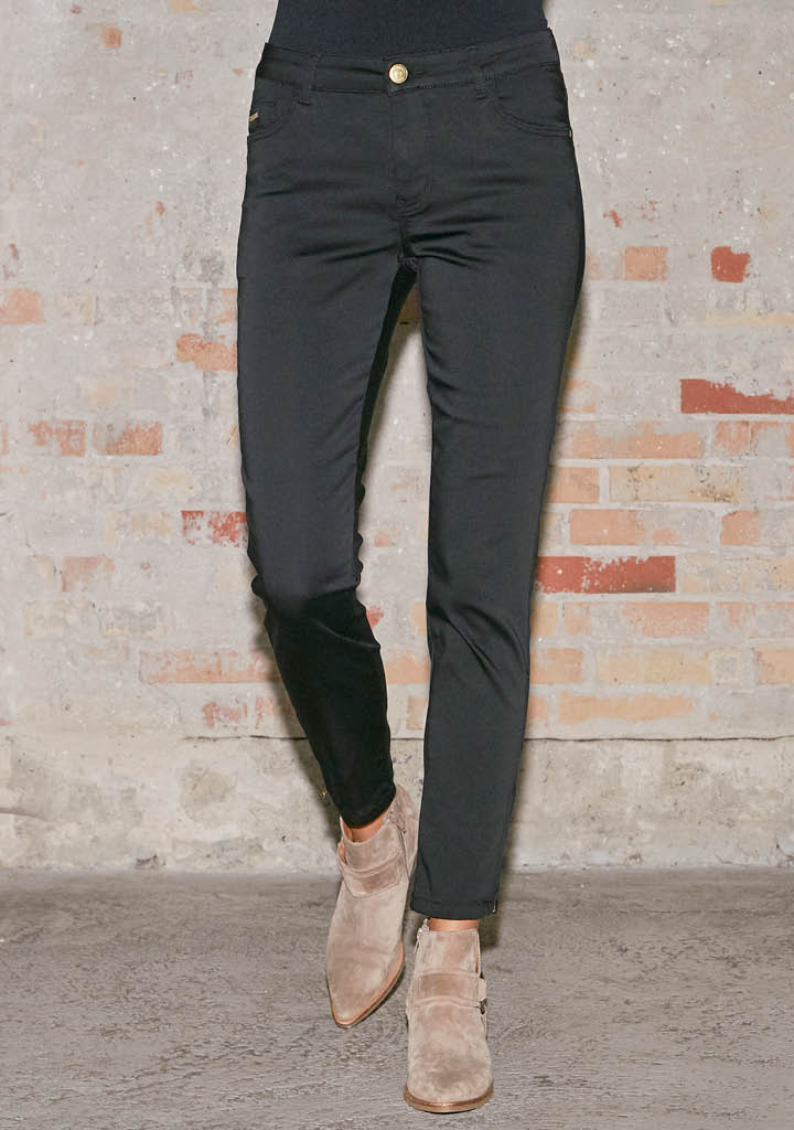 Black Lido Zip Jeans main image 0
