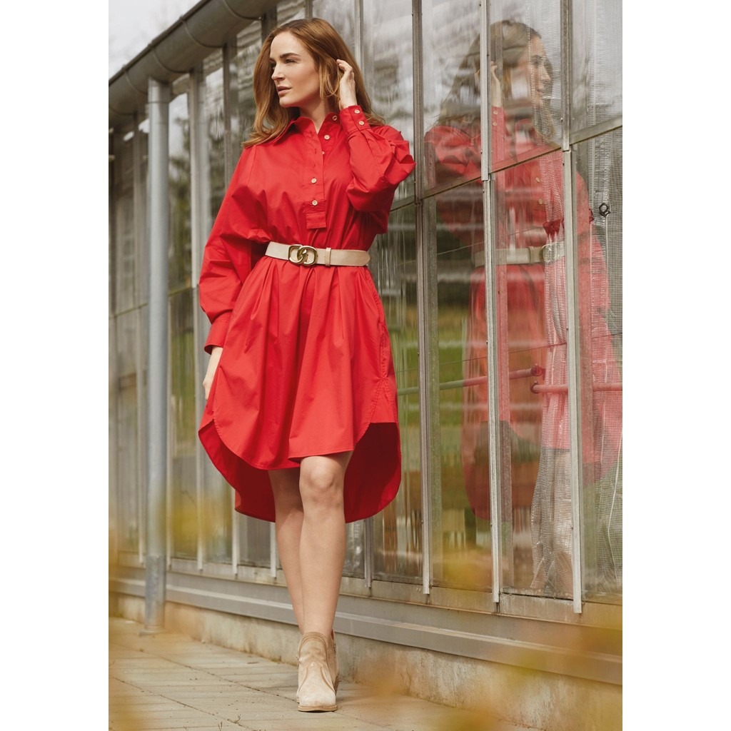 Sigga Dress - Fresh Red - Isay  - 3