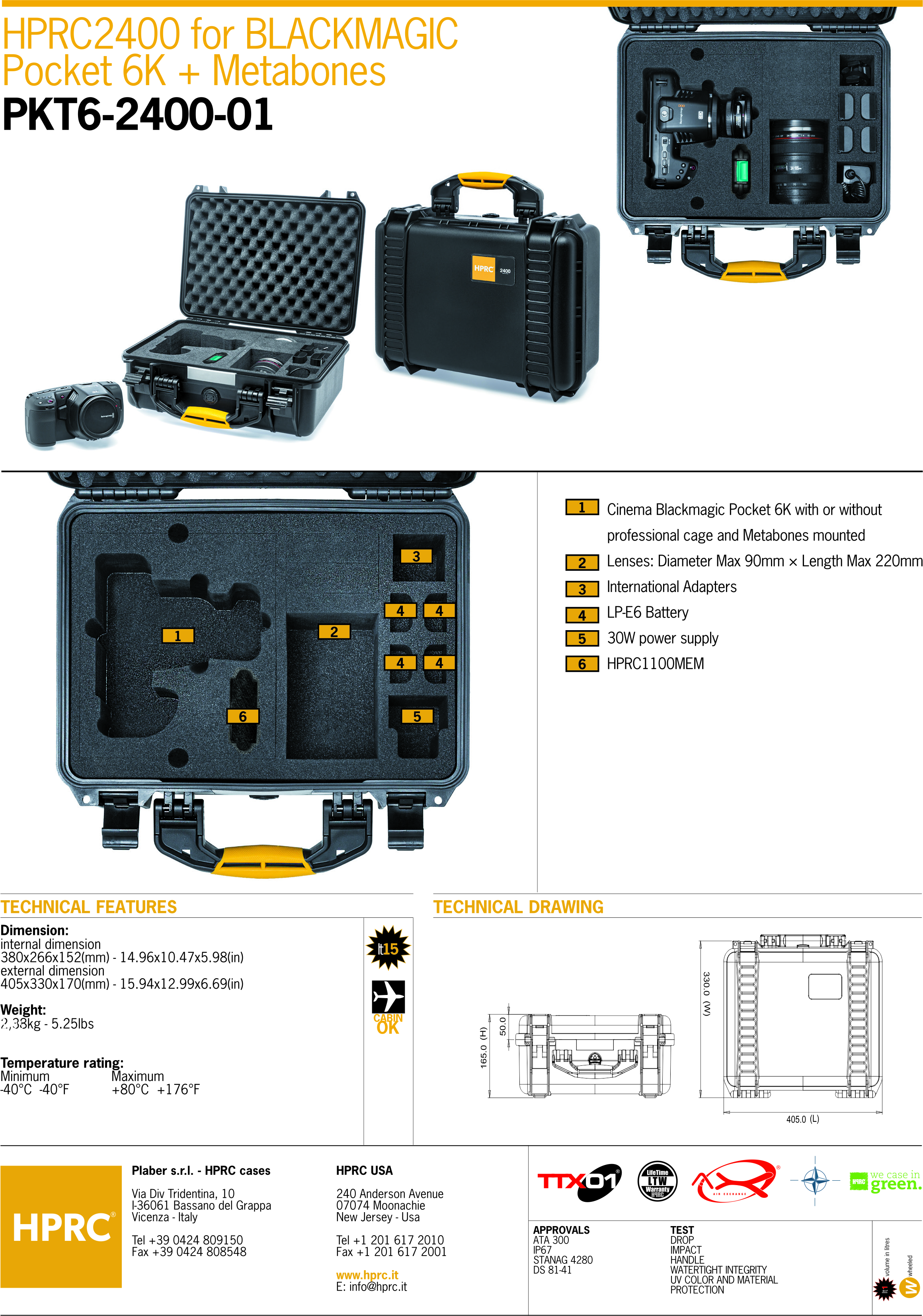 Hardcase - Blackmagic Pocket 6K - 8