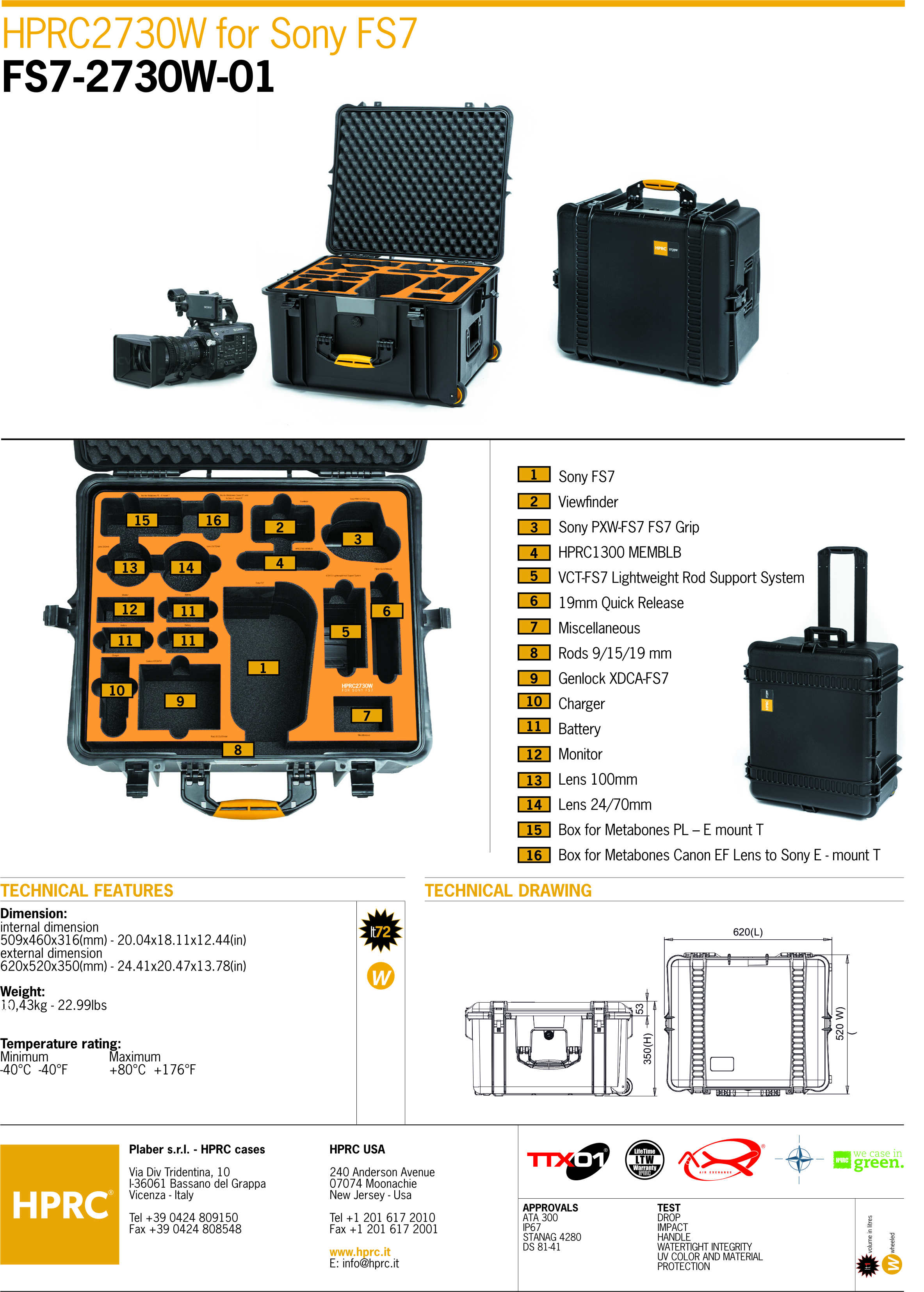 Hardcase - Sony PXW-Z280 - 4