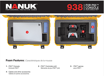 Nanuk 938 - PS5 Konsoll