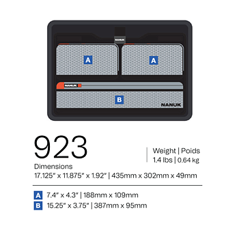 Lid organizer - Nanuk 923