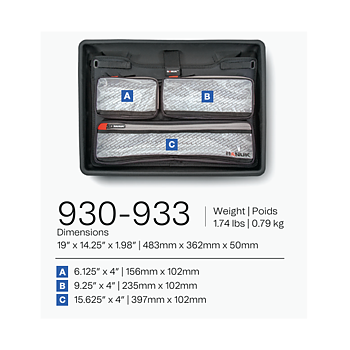 Lid organizer - Nanuk 930