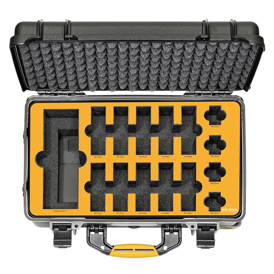 HPRC 2550W – DJI Inspire 3 TB51 / WB37-batterier och laddningshubb - 4