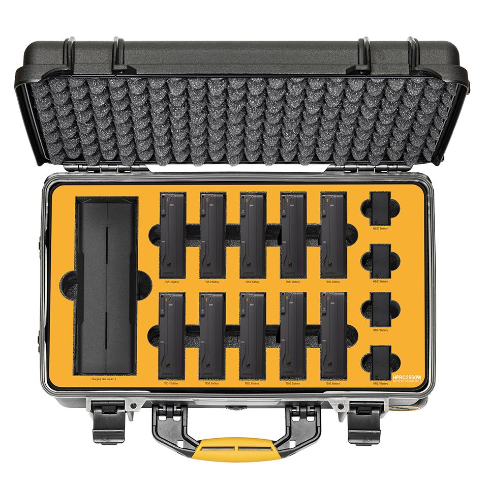 HPRC 2550W – DJI Inspire 3 TB51 / WB37-batterier och laddningshubb - 3