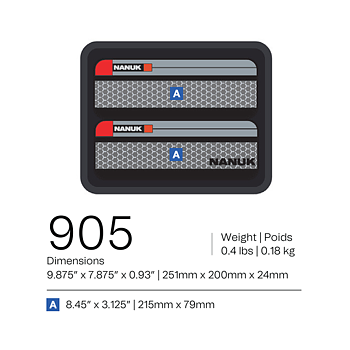 Lid organizer - Nanuk 905
