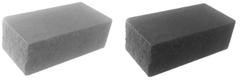 Hörnblock Knäckt Skarp Kant