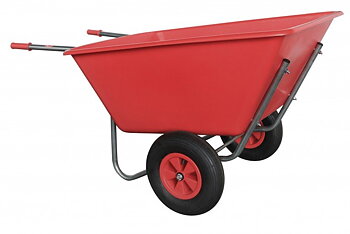 Skottkärra 270 liter,  2-hjulig.