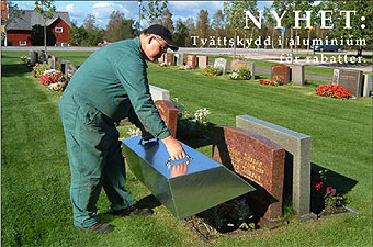 Tvättskydd  för rabatter
