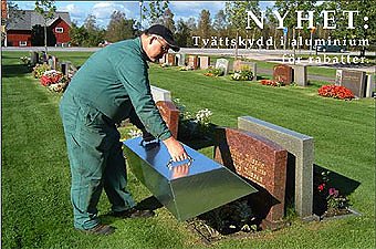 Tvättskydd  för rabatter