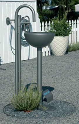 Vattenpost DUO H 30 Frostline utan självstängning - 3