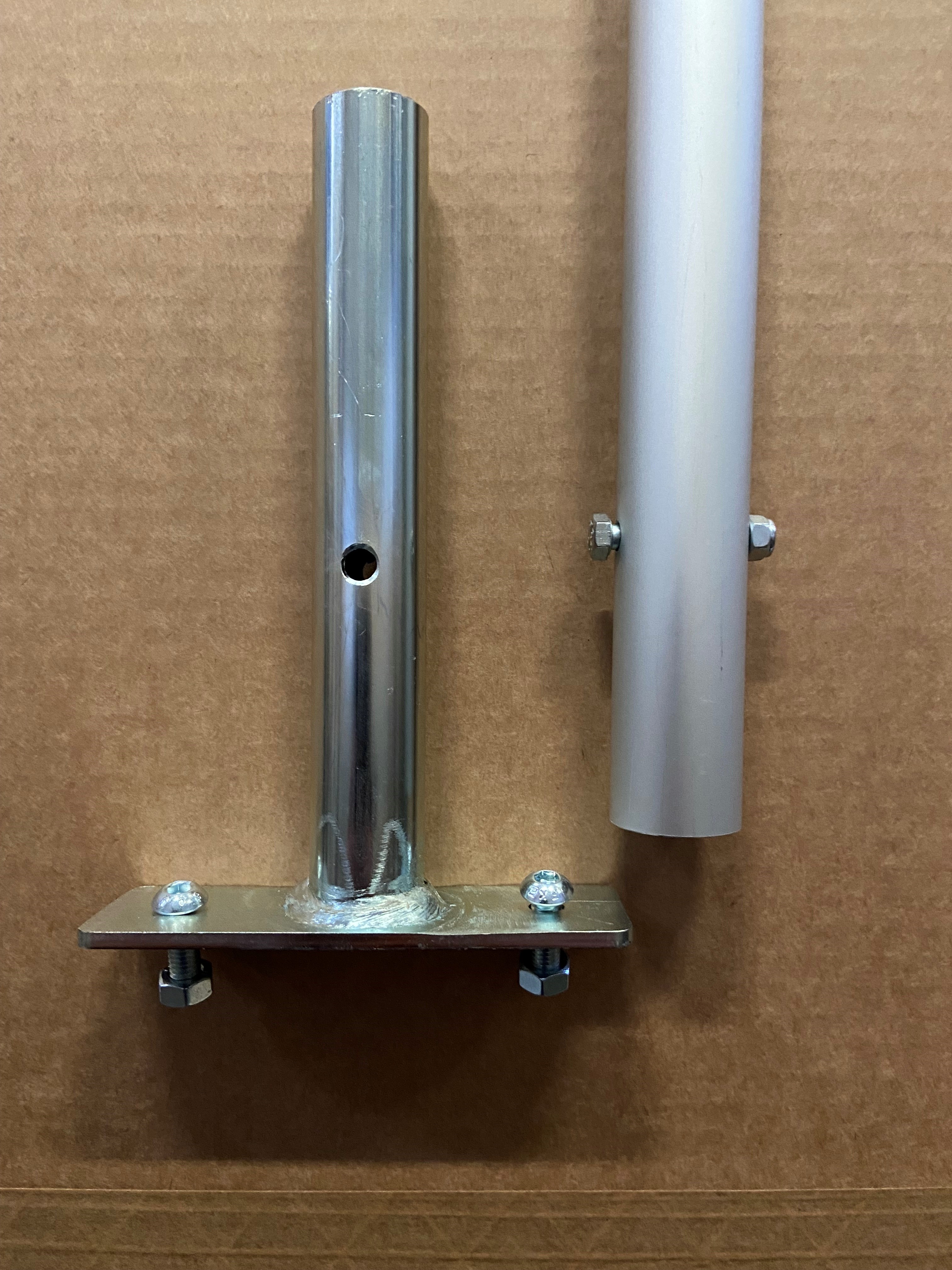 Gravkratta, aluminium  8 runda pinnar - komplett. - 5