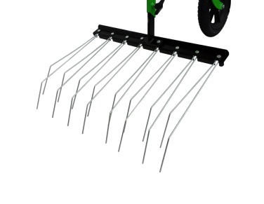 Hjulhacka inkl. bygelskär/rensbåge 25 cm  - 8