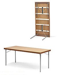 Partybord 180*80cm, Träfiber