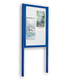 Classic informationstavla lackad ram Plexichocglas 750 x 550
