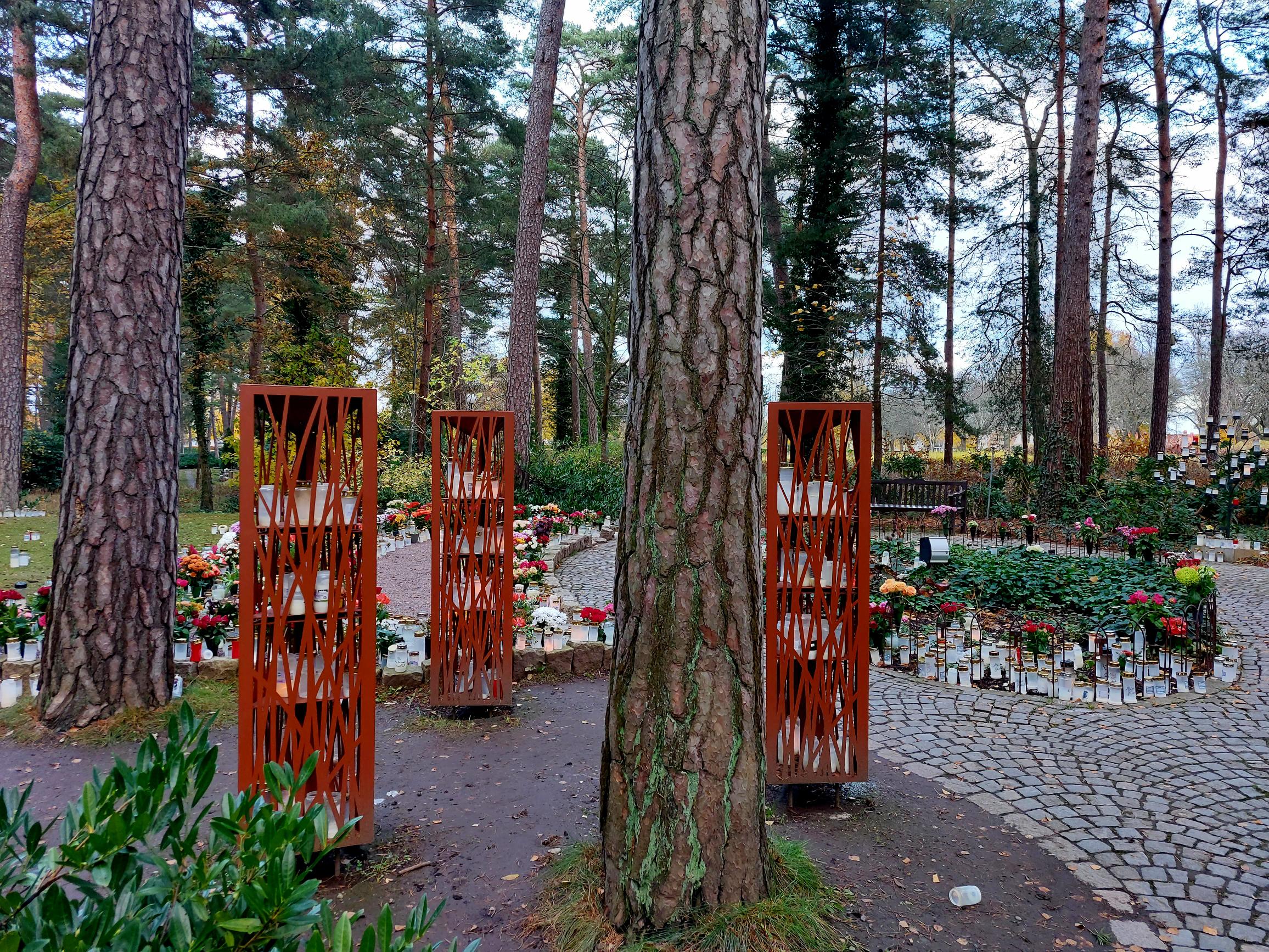 Ljusskåp Strå Corten - 5