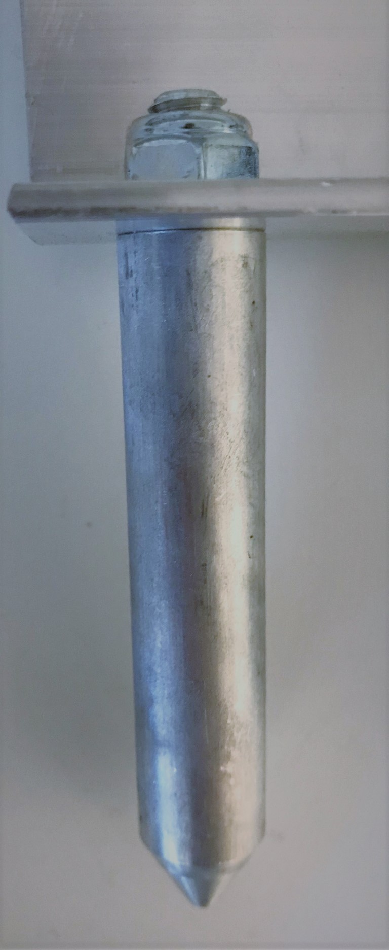 Gravkratta, aluminium 10 runda pinnar - komplett - 3