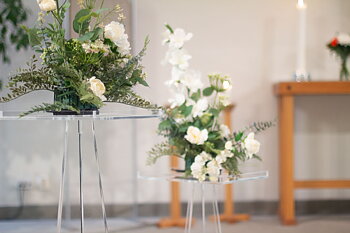 Bukettställ plexi (hög)