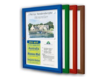 Tradition informationstavlor (lackad ram) H 750 x 750