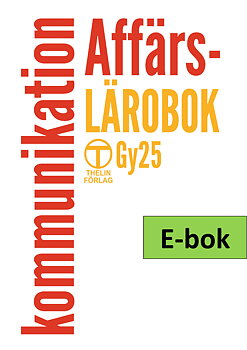Affärskommunikation Gy25 - Lärobok E-bok Elevlicens