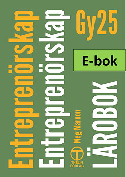 Entreprenörskap Gy25 - Lärobok E-bok Elevlicens
