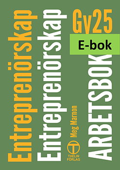 Entreprenörskap Gy25 - Arbetsbok E-bok Elevlicens